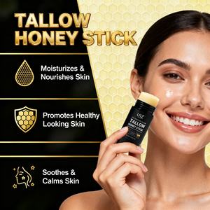 Hautpflege Grasgefütterter Rindertalg und Honig Balsam-Stick Feuchtigkeitsspendend für Trockene Haut Unparfümierter Rindertalg-Balsam-Stick - Product Image 2