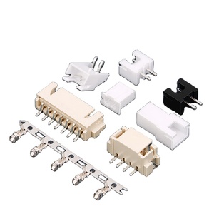 Conector XH de 2.54mm para PCB, equivalente a JST, con carcasa macho y hembra, aguja curva SMT, de 2 a 16 pines - Product Image 1