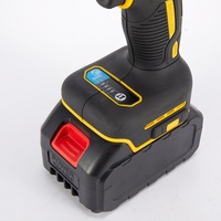 Llave de Impacto Eléctrica de Litio de 21V, 800N, Recargable, sin Escobillas, Alto Torque, para Reparación Automotriz, Grado Industrial, con Batería