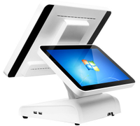 Système de caisse tactile Hongkai B1 Windows 10, écran tactile capacitif 15/15,6 pouces, Wi-Fi 6, Bluetooth 5.2, 1366x768