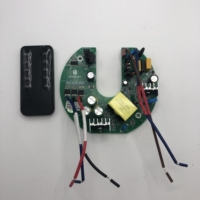 Contrôleur de ventilateur de plafond Carte de circuit imprimé 30W AC DC Kit Télécommande Bldc Carte de contrôleur de ventilateur de plafond