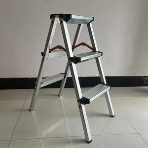 <span class=keywords><strong>Escalera</strong></span> plegable de aluminio de 2 <span class=keywords><strong>metros</strong></span>, pequeña <span class=keywords><strong>escalera</strong></span> plegable, tijeras - Product Image 4