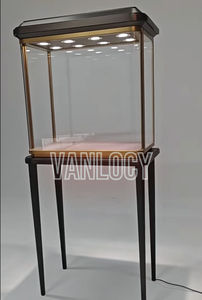 Vitrinas Modernas de Alta Calidad para Joyería, de Acero Inoxidable, con Iluminación LED, Resistentes al Agua, Pulimentadas, para Exhibición en Museos, Duraderas - Product Image 5