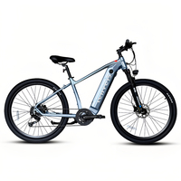 Vente en gros en usine de vélo électrique 29 pouces 36v20ah batterie 9 vitesses mi entraînement moteur électrique vélo électrique VTT