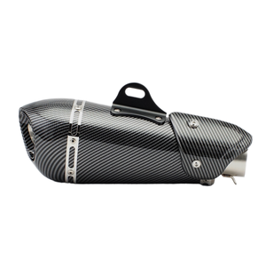 Escape de Motocicleta Slip-On para <span class=keywords><strong>BMW</strong></span> R1200GS ADV, Similar a Yoshimura en Carbono con Protector de Calor de Fibra de Carbono - Product Image 2