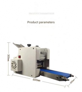 Machine <span class=keywords><strong>à</strong></span> fabriquer des peaux de Gyoza et Momo haute performance 220V, pour nouilles et rouleaux de printemps, idéale pour hôtels, restaurants et commerces alimentaires, moteur neuf ou d'<span class=keywords><strong>occasion</strong></span> - Product Image 5