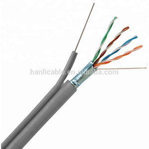 <span class=keywords><strong>FTP</strong></span> che chắn đồng Trần/CCA CAT5E Mạng Cáp + 2 lõi điện cho CCTV Hệ thống an ninh - Product Image 5
