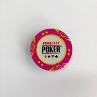 Jetons de poker en argile personnalisés en usine, haute qualité, non toxiques, durables, écologiques, designs personnalisés pour jeux, fabriqués à Hebei pour cadeaux