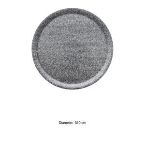 Assiette à pizza Napoli Granito Grey Ø 31 cm 04Y49019 Saturnia - Product Image 3