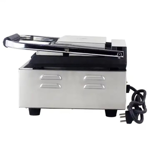 Giá rẻ một nửa rãnh nửa phẳng thương mại chuyên nghiệp <span class=keywords><strong>mini</strong></span> điện liên hệ với nướng - Product Image 6