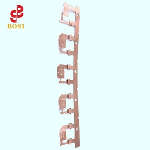 Terminales de cobre estampados Bosi B-34, conectores de bronce fosforado de alta precisión para cableado automotriz - Product Image 1