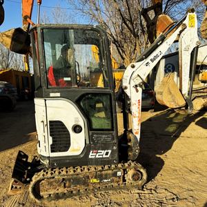 Gebruikte <span class=keywords><strong>Bobcat</strong></span> E20 Minigraafmachine Kubota Originele Rubber Sporen Kleine Bouwmachines Tweedehands <span class=keywords><strong>Bobcat</strong></span> Graafmachine - Product Image 2