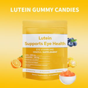 OEM/ODM Private Label luteina Gummies integratori alimentari di luteina zeaxantina Gummies per la cura degli occhi - Product Image 4