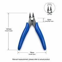 Cutter de précision 170 Model pour filament d'imprimante 3D, en acier à haute teneur en carbone, micro-pince latérale pour PLA et ABS, pour la dépose de supports