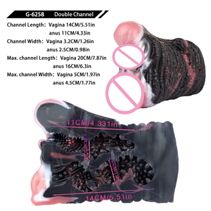 GEEBA Fantasy Animal Elephants Pussy Male Masturbateur Silicone Onahole Adult <span class=keywords><strong>Sex</strong></span> Toys Réaliste Vagin Pocket Pussy Men Stroker - Product Image 3