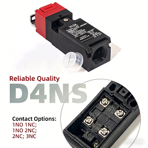 Interruptores de Seguridad para Puertas Serie HLGK D4NS, Tipo Enchufable D4NS-1AF/2AF/4AF/1BF/2BF/4BF/1CF/2CF/4CF/1DF/2DF/4DF, Interruptores de Límite D4NS D4NL-1 - Product Image 2
