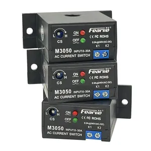 Fengli Ac corrente sensor interruptor 0.2-200A relé do controlador de enlace opcional 240V transformador atual interruptor do sensor auto-alimentado