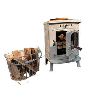 Chimeneas y Estufas de Acero de Alta Eficiencia Energética para Sala de Estar de Villas Modernas, Insertos de Calefacción Interior Independientes - Product Image 1