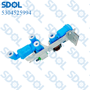 5304525994 vanne <span class=keywords><strong>d</strong></span>'entrée <span class=keywords><strong>d</strong></span>'<span class=keywords><strong>eau</strong></span> de réfrigérateur pièces fiables 5304538492 solénoïde de vanne <span class=keywords><strong>d</strong></span>'entrée <span class=keywords><strong>d</strong></span>'<span class=keywords><strong>eau</strong></span> de machine à glaçons de réfrigérateur pour Frigidaire - Product Image 1