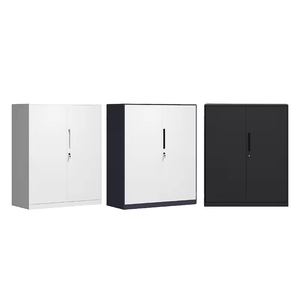 Chất lượng cao thấp kim loại thép lưu trữ tủ với 2 cửa hiện đại nội thất văn phòng lưu trữ tập tin tủ - Product Image 6