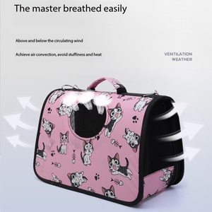 <span class=keywords><strong>Sac</strong></span> de transport pliable de luxe grande capacité en tissu Oxford respirant <span class=keywords><strong>pour</strong></span> animaux de compagnie, <span class=keywords><strong>sac</strong></span> <span class=keywords><strong>à</strong></span> <span class=keywords><strong>dos</strong></span> <span class=keywords><strong>à</strong></span> bandoulière <span class=keywords><strong>pour</strong></span> chats et petits animaux - Product Image 3