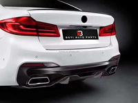 Aileron de coffre arrière en fibre de carbone pour BMW Série 5, modification G30 G38 F90, style MP, aileron arrière, pièces et accessoires automobiles