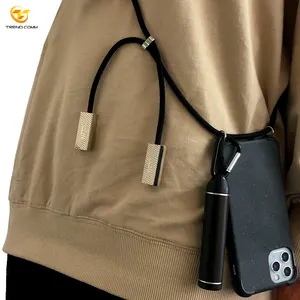 아이폰 모바일 충전 케이블 스트랩 에코 친화적 인 휴대 전화 케이스