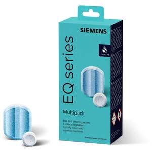 Siemens EQ Series Multipack 10 Tablettes de Nettoyage et 6 Tablettes de Détartrage pour Machines à Expresso - Product Image 1