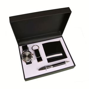 Men's Fashion Valentine's Day & Father's Day Father's Day Belt Wallet Watch Keychain <b>Gift</b> <b>Box</b> for New Year Welcome <b>Gifts</b> - Product Image 6