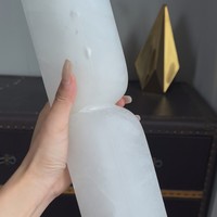 Lampe murale nordique moderne de luxe personnalisée avec alabâtre naturel espagnol pour salon, chambre, chevet, couloir, escalier