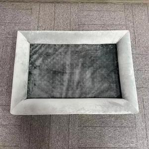 Ortho pä disches <span class=keywords><strong>Memory</strong></span> <span class=keywords><strong>Foam</strong></span> Hunde bett Abnehmbares Gel Pad Wasch barer Bezug Rechteck matratze im klassischen Stil für ältere Haustiere - Product Image 4