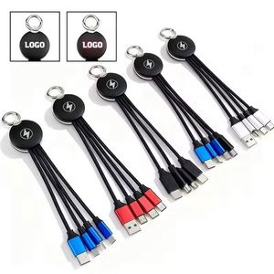 New Function Universal Portable 3 In1 Usb <b>Multi</b> Charging <b>Charger</b> Cable for Multiple Devices - Product Image 6