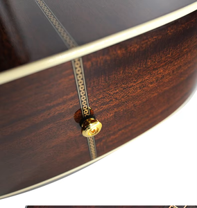 <span class=keywords><strong>Guitarra</strong></span> Acústica <span class=keywords><strong>Española</strong></span> Clásica Mollo GAC-002, Popular, con Tapa de Abeto, Diapasón de Palisandro y Fondo/Laterales de Caoba - Product Image 2