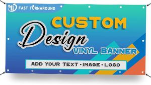 Durable Custom Waterproof Portable Vinyl Cheer <b>Banners</b> for Sports Meets Marathons & Other Events Reusable - Product Image 6