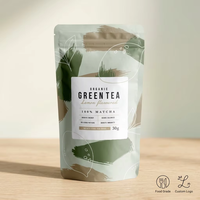 Sachet Doypack Personnalisé avec Logo, Anti-odeur, Qualité Alimentaire, Scellable à Chaud, Refermable, en Mylar, pour Poudre et Thé – Vente en Gros