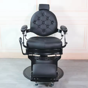 Fauteuil de Barbier au Design Moderne, Pompe Hydraulique Robuste, Ergonomique, Réglable, Inclinable, Pivotant, en Cuir PU - Product Image 2