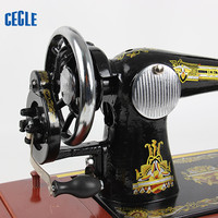 Machine à Coudre et à Broder Ensemble Complet Multifonctionnelle, Machine à Coudre Domestique Robuste (12 Points), Manuelle pour Chaussures, Livraison Gratuite