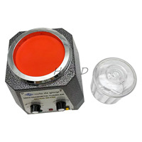 Polisseuse à tambour magnétique KT-100 200W pour bijoux et métaux, 4 vitesses, 2000 tr/min, machine de finition pour pièces métalliques