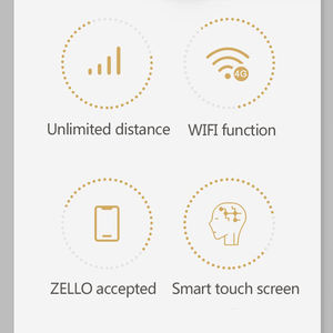 Gần đây RS 8m 4 gam LTE zello máy ảnh Wifi Bluetooth GPS Sim Thẻ Thông Minh Walkie Talkie movil PoC Mạng tầm xa 5000km điện thoại - Product Image 5