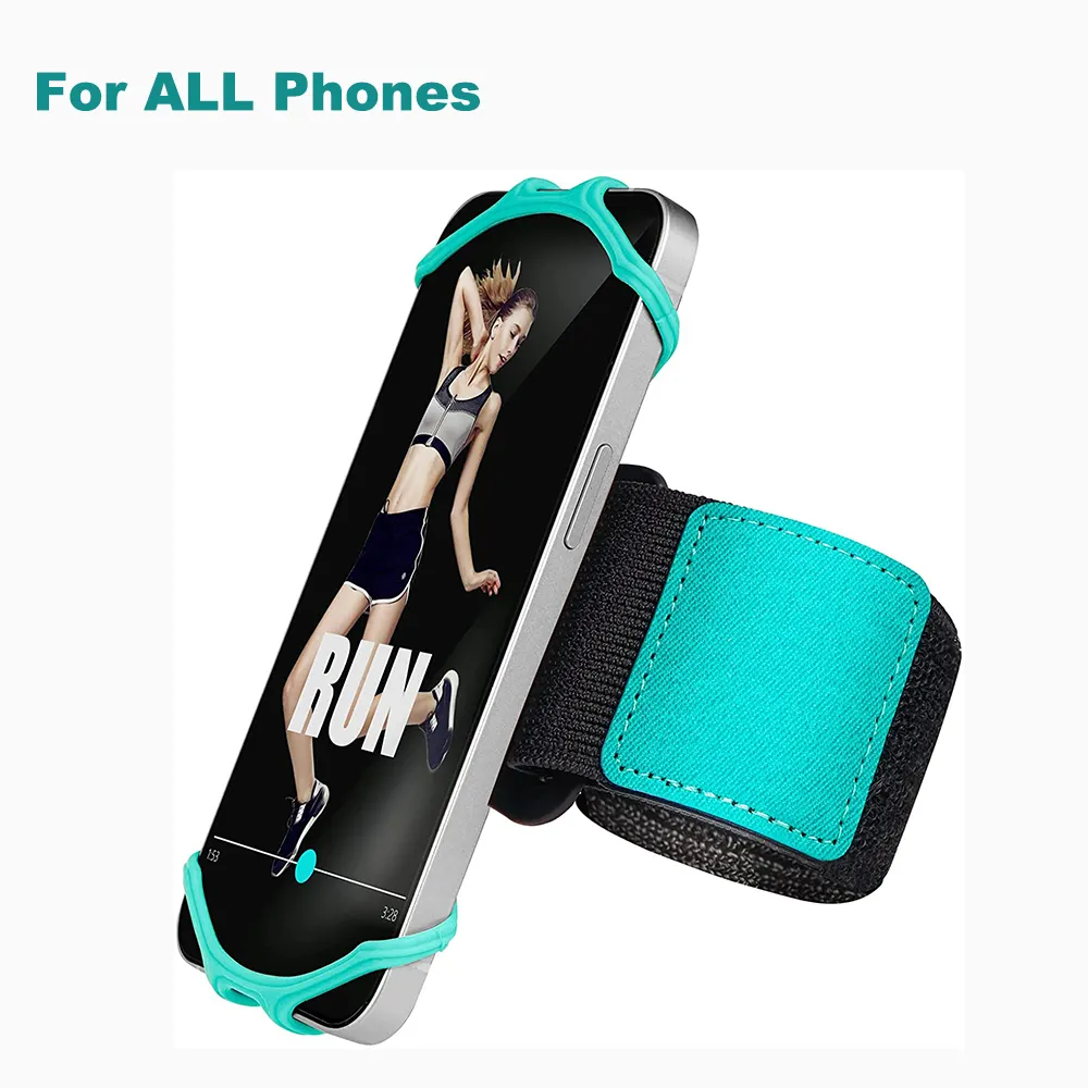Angepasst Universal Drehen Abnehmbare Neopren Arm band Outdoor Sport Lauf Armband Handy Fall für iPhone 11 Pro