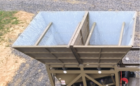 Mini ligne de production rentable de centrale à béton mobile pour l'approvisionnement en ciment et en agrégats en vrac