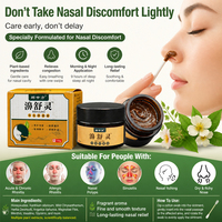 Nouvelles Tendances Crème de Soin Nasal pour Sinusite Rhinite Allergique Congestion Nasale Herbes Froides Nez qui coule Démangeaisons Éternuements