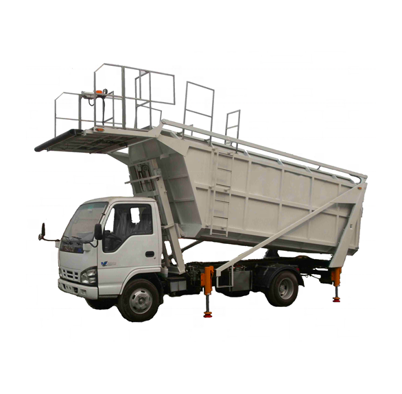 (Имеется вторая рука) Авиационное обслуживание транспортное средство летательный аппарат сжимающий мусор мусорный бак для аэропорта мусоровоз