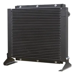 heat exchanger hydraulic oil cooler crane hydraulic oil cooler with 24v fan
