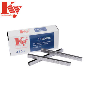 ओएम 22 गा यू-प्रकार के नाखून फास्टनर 4 जे स्टेपल 10 मिमी लंबाई 410j सोफे नाखून चिकना लोहे के मानक आकार - Product Image 2