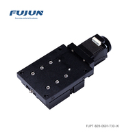 FUPT-B28-0601-T30-UP Plateau linéaire motorisé à course réglable de 20 mm, positionnement répété, haute précision, structure stable, garantie 1 an