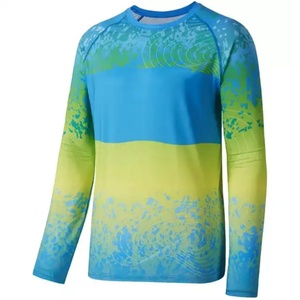 Chemises de pêche personnalisées OEM 2023, camouflage, protection UV, séchage rapide, manches longues, sublimation, imperméables, avec capuche - Product Image 4