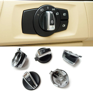 Cubierta de Botón Giratorio para Interruptor de Luz Delantera de Tablero de Instrumentos de Automóvil para <span class=keywords><strong>BMW</strong></span> Serie 1 3 <span class=keywords><strong>X1</strong></span> E87 E88 E82 E90 E91 E92 E93 E84 - Product Image 6