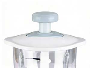 Écraseur d'ail en plastique, hachoir à viande <span class=keywords><strong>manuel</strong></span>, lames en acier inoxydable, robot culinaire portatif durable, facile à nettoyer, portable pour - Product Image 3