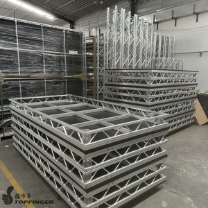 Topfinger 2025 pas cher prix Mega Deck extérieur Concert Construction scène aluminium couleur Concert Podium assembler scène - Product Image 4